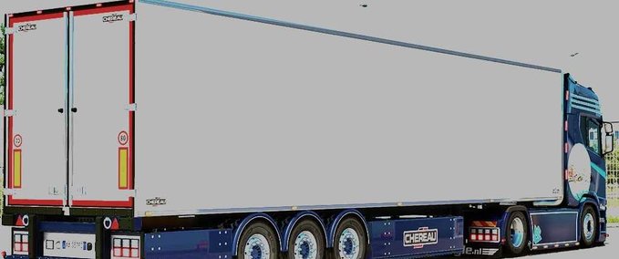 Trailer Chereau Trailer Megamod by Mat007 - 1.47 Eurotruck Simulator mod