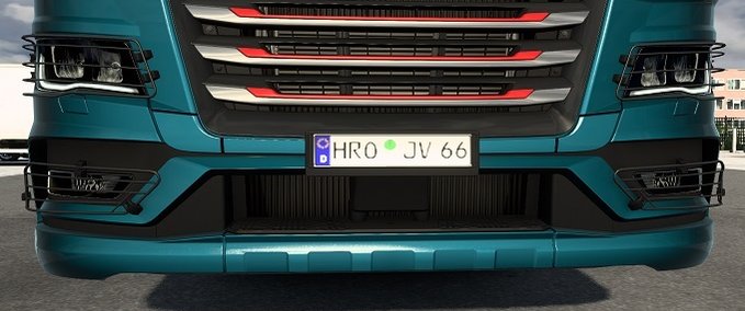 Trucks Headlights Guard  Eurotruck Simulator mod