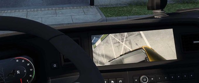 Trucks MAN TGX 2020 Full Screen Camera  Eurotruck Simulator mod
