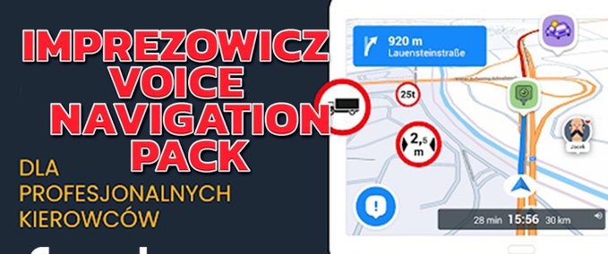 Trucks [ATS] Imprezowicz Voice Navigation Pack  American Truck Simulator mod