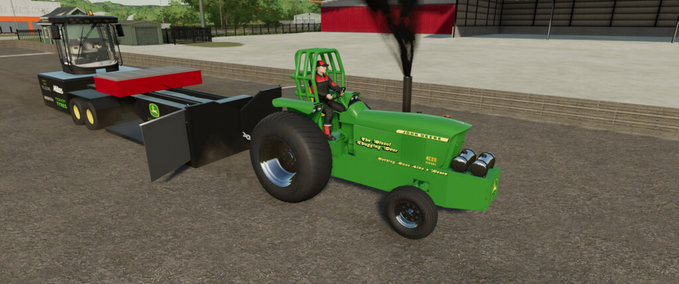 John Deere John Deere 4020 Pulling Tractor Landwirtschafts Simulator mod