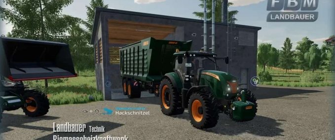 Platzierbare Objekte Landbauer Bioheizwerk Landwirtschafts Simulator mod