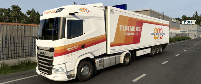 Trucks DAF 2021 Turners Combo Skin Pack  Eurotruck Simulator mod