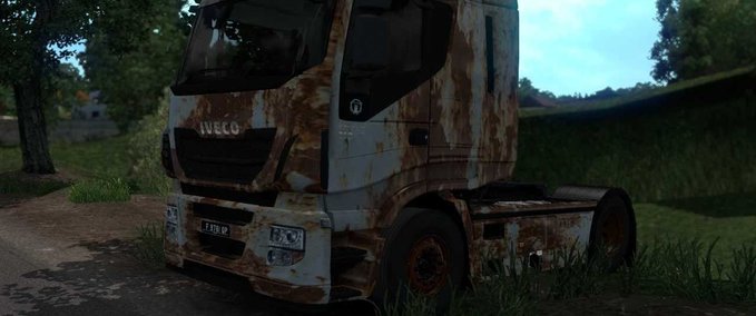 Trucks Iveco Stralis Hi-Way Rusty Skin  Eurotruck Simulator mod