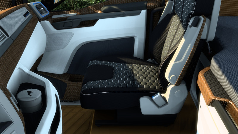 ETS2: MAN TGX 2020 Analog Dashboard Interior v 1.1 Trucks, Mods,  Interieurs, Other, MAN Mod für Eurotruck Simulator 2