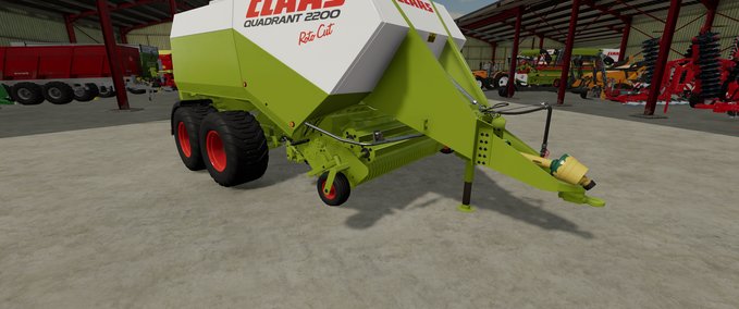 Pressen Claas quadrant 2200rc Landwirtschafts Simulator mod