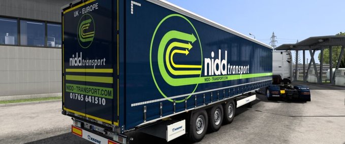 Trucks MAN TGX 2020 Nidd Transport Combo Skin Pack Eurotruck Simulator mod