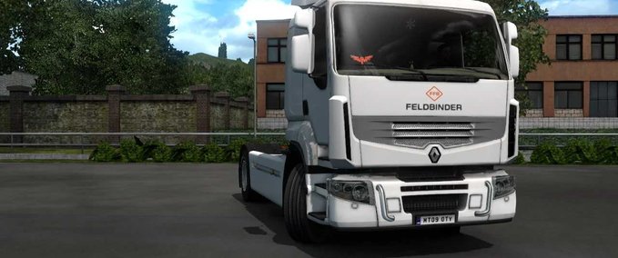 Trucks Feldbinder Truck Skin  Eurotruck Simulator mod