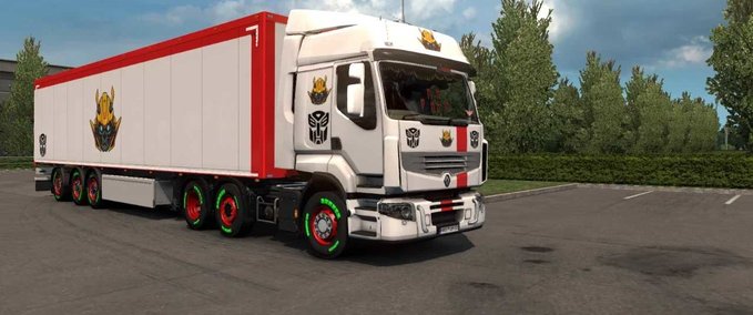 Trucks Bumblebee Skin Pack  Eurotruck Simulator mod
