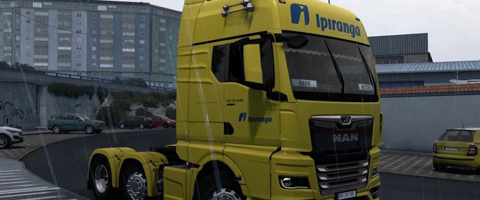 Trucks MAN TGX 2020 IPIRANGA SKIN 1ST Eurotruck Simulator mod