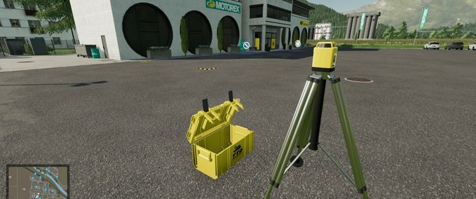 Sonstige Anbaugeräte Stehender Laser Landwirtschafts Simulator mod