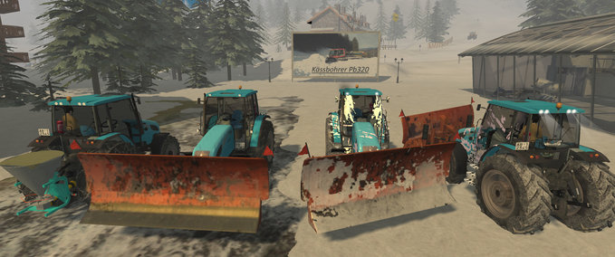 Landini Vision 105 pack Mod Image