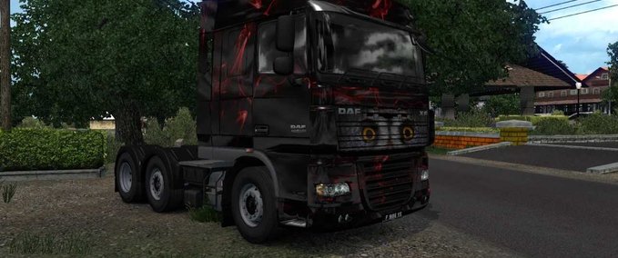 Trucks Red Eye Truck Skin  Eurotruck Simulator mod