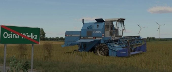 Selbstfahrer Bizon Z058 Landwirtschafts Simulator mod