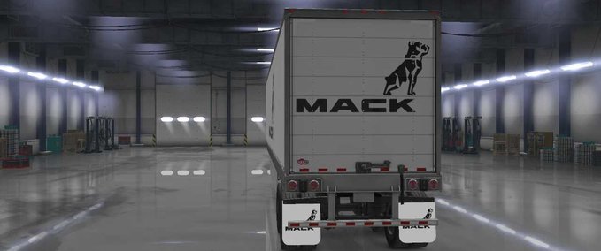 Trailer Mack Trucks Company Trailer Skin American Truck Simulator mod
