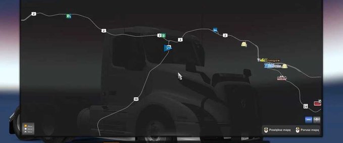 Mods Custom Service Malta Montana (US) - 1.47 American Truck Simulator mod