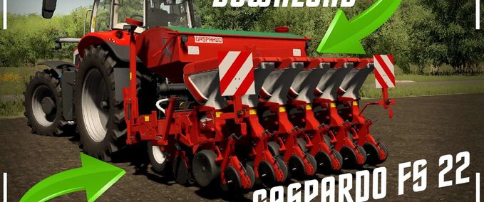 Saattechnik Gaspardo MTE 6R Landwirtschafts Simulator mod