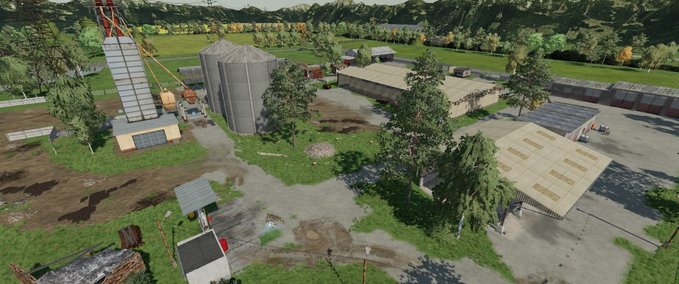 Maps Mezöfalva Karte Landwirtschafts Simulator mod