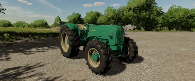 Traktoren MAN 4P1 Landwirtschafts Simulator mod