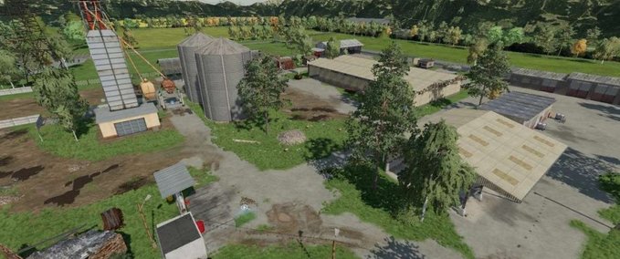 Maps Mezöfalva Karte Landwirtschafts Simulator mod