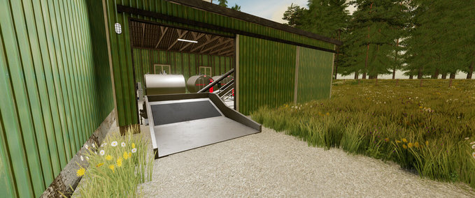 Fabriken Farm TMR-Milchgebäude Landwirtschafts Simulator mod