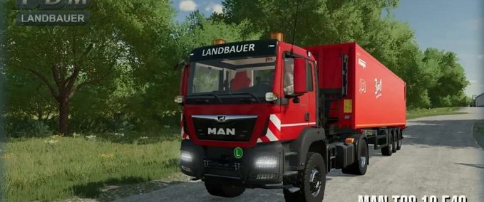 LKWs Landbauer TGS 18.540 4x4 Landwirtschafts Simulator mod