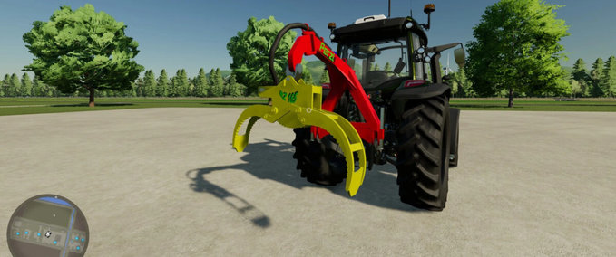 Anbaugeräte Perzl RZ 165 Landwirtschafts Simulator mod