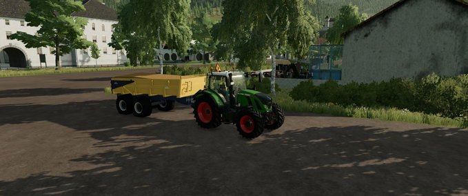 Auflieger Demarest Bauwagen Landwirtschafts Simulator mod