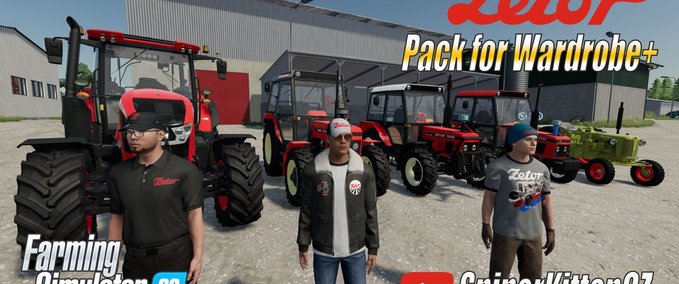 Kleidung Zetor Pack (Garderobe Plus) Landwirtschafts Simulator mod