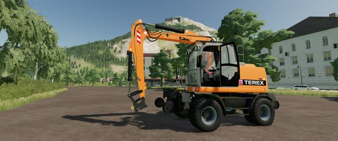 Bagger & Radlader Atlas TW140 Landwirtschafts Simulator mod
