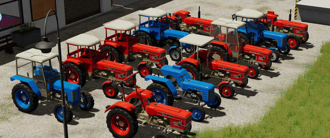 Traktoren Zetor UR1 Pack Landwirtschafts Simulator mod