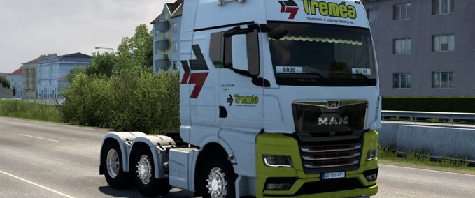 Trucks MAN TGX 2020 TREMÉA SKIN BY RODONITCHO MODS - 1.47 Eurotruck Simulator mod