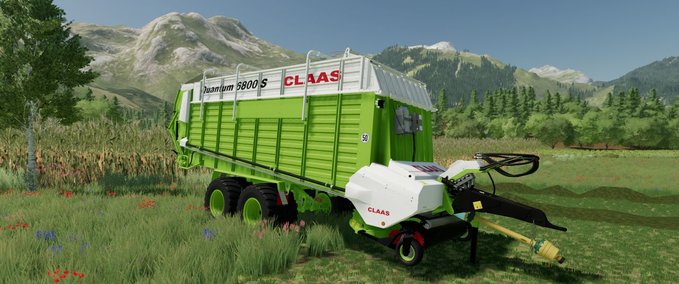 Ladewagen Claas Quantum 6800S Landwirtschafts Simulator mod
