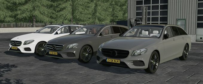 LKWs Mercedes-Benz E-Klasse T-Modell Landwirtschafts Simulator mod