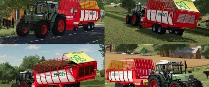 Ladewagen Pöttinger Ladeprofi Landwirtschafts Simulator mod