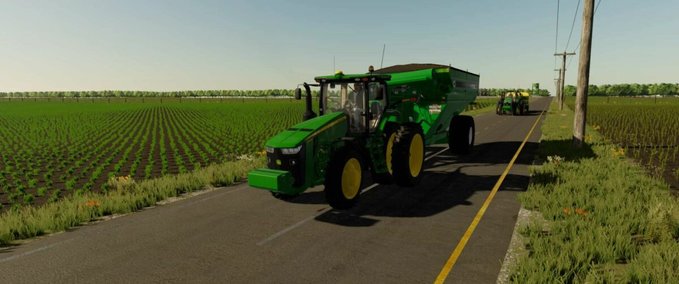 Traktoren John Deere 8R 2011 - 2013 US Landwirtschafts Simulator mod