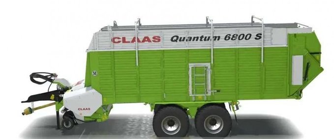 Pressen Claas Quantum 6800S Landwirtschafts Simulator mod