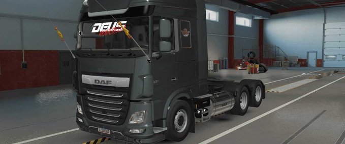 Trucks DAF XF Euro 6 by Léo Gamer - 1.47 Eurotruck Simulator mod