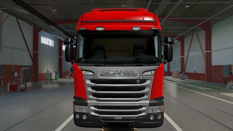 Ets2 Scania Rjl Grill Spot Led V 10 Trucks Mods Other Scania Mod Für Eurotruck Simulator 2