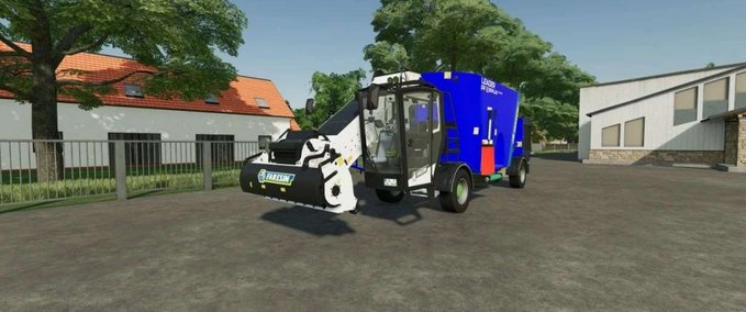 Selbstfahrer Melangeuse Frankreich Landwirtschafts Simulator mod