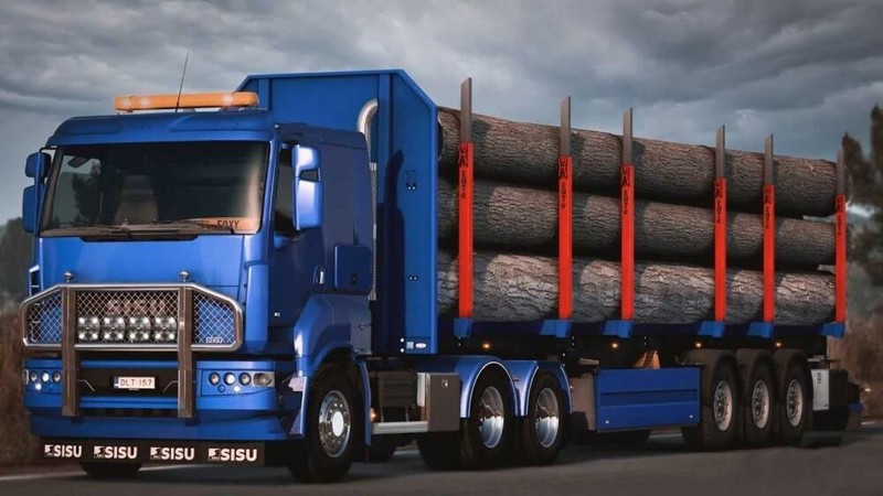 SISU R500, C500, C600 Series Truck v1.2.7 (1.47.x) for ETS2 in 2023