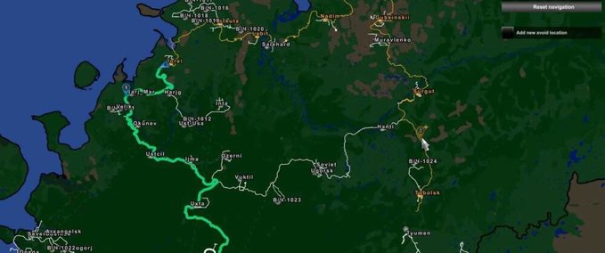 ETS2 English City Names For ROS Map V Update Auf 1 47 Mods Other 