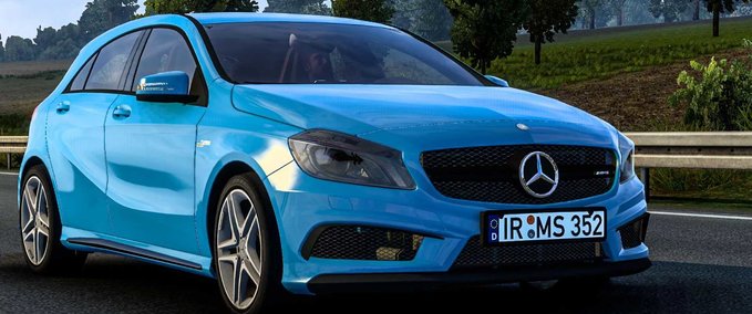 Mercedes Mercedes-Benz A45 V1R4 (1.34.x) Eurotruck Simulator mod
