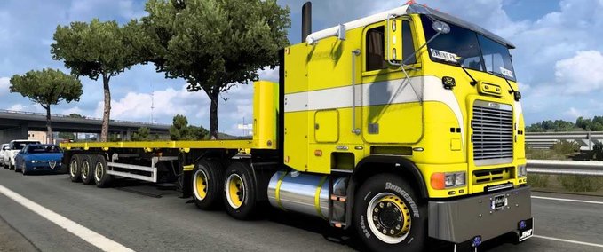 Trucks Freightliner FLB Low Cab - 1.47 American Truck Simulator mod