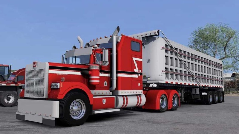 Ats Marmon 57p By Hfg 147 V 11491 Trucks Mod Für American Truck Simulator