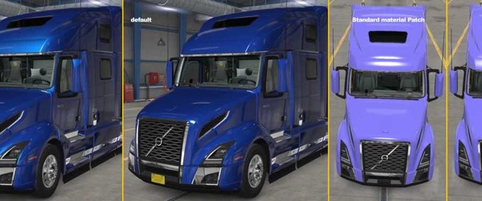 Ats Scs Volvo Vnl 2018 Unofficial Update 147 V 121 Trucks Mod Für American Truck Simulator