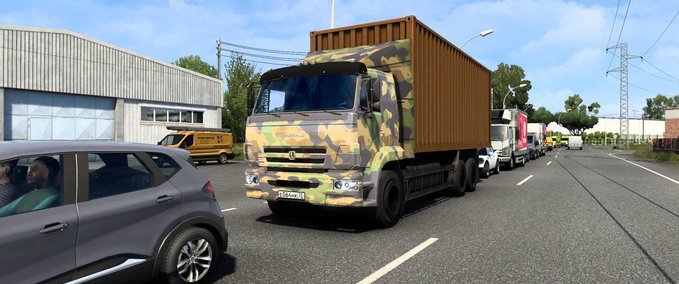 Trucks Kamaz 65117 - 1.47 Eurotruck Simulator mod