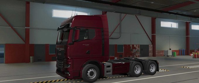 Trucks MAN TGX 2020 6x Sideskirt  Eurotruck Simulator mod