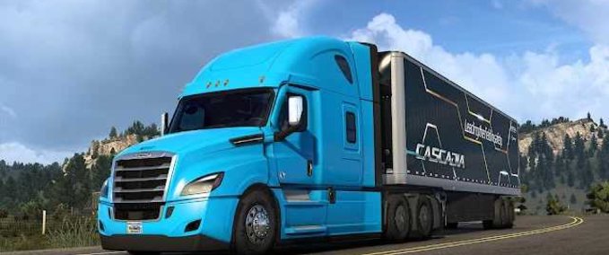 Trucks Freightliner Cascadia 730HP Engine  American Truck Simulator mod