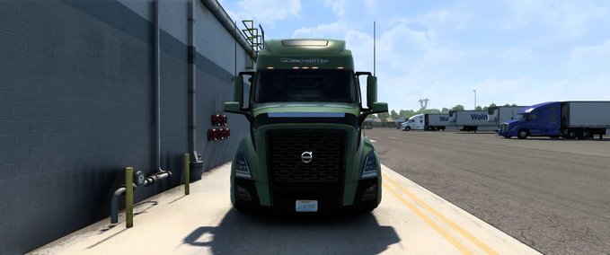 Trucks Volvo 2018 860 Smith Skin  American Truck Simulator mod